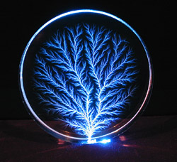 Blue LED Disk, Edge