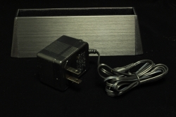 Black Brushed Aluminum Light Bases